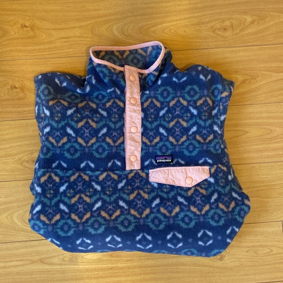 XXL Kids Patagonia Patterned Fleece - Picture 3 of 4